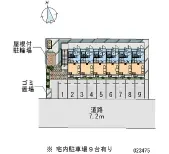 ★手数料０円★新潟市秋葉区美幸町２丁目　月極駐車場（LP）